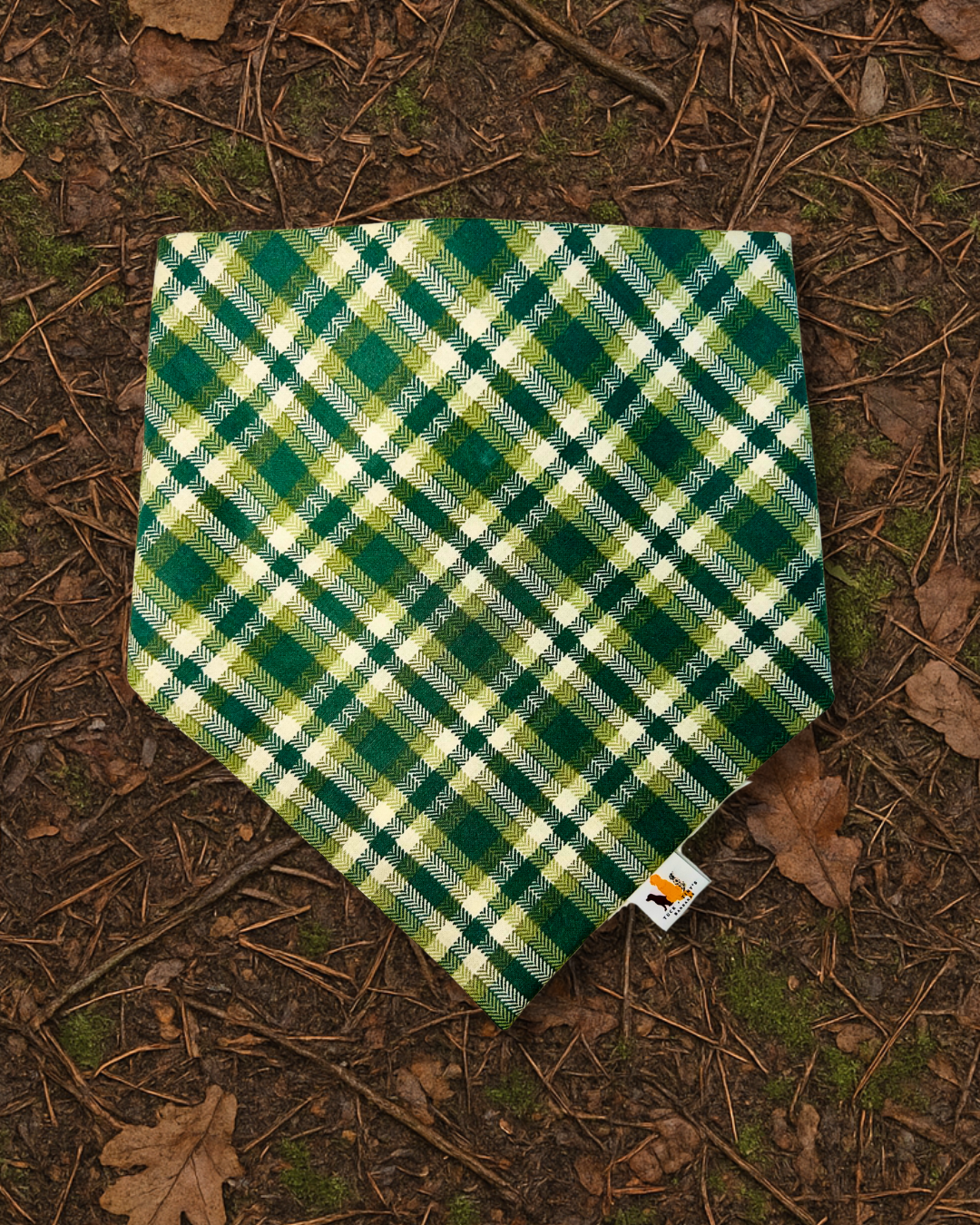 Evergreen Scrunchie Bandana