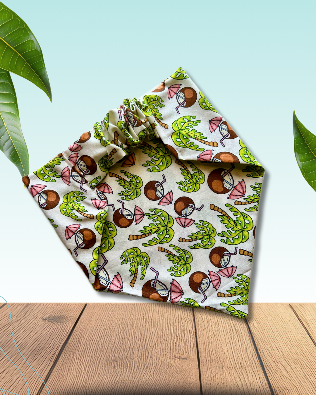If You Like Pina Coladas Scrunchie Bandana