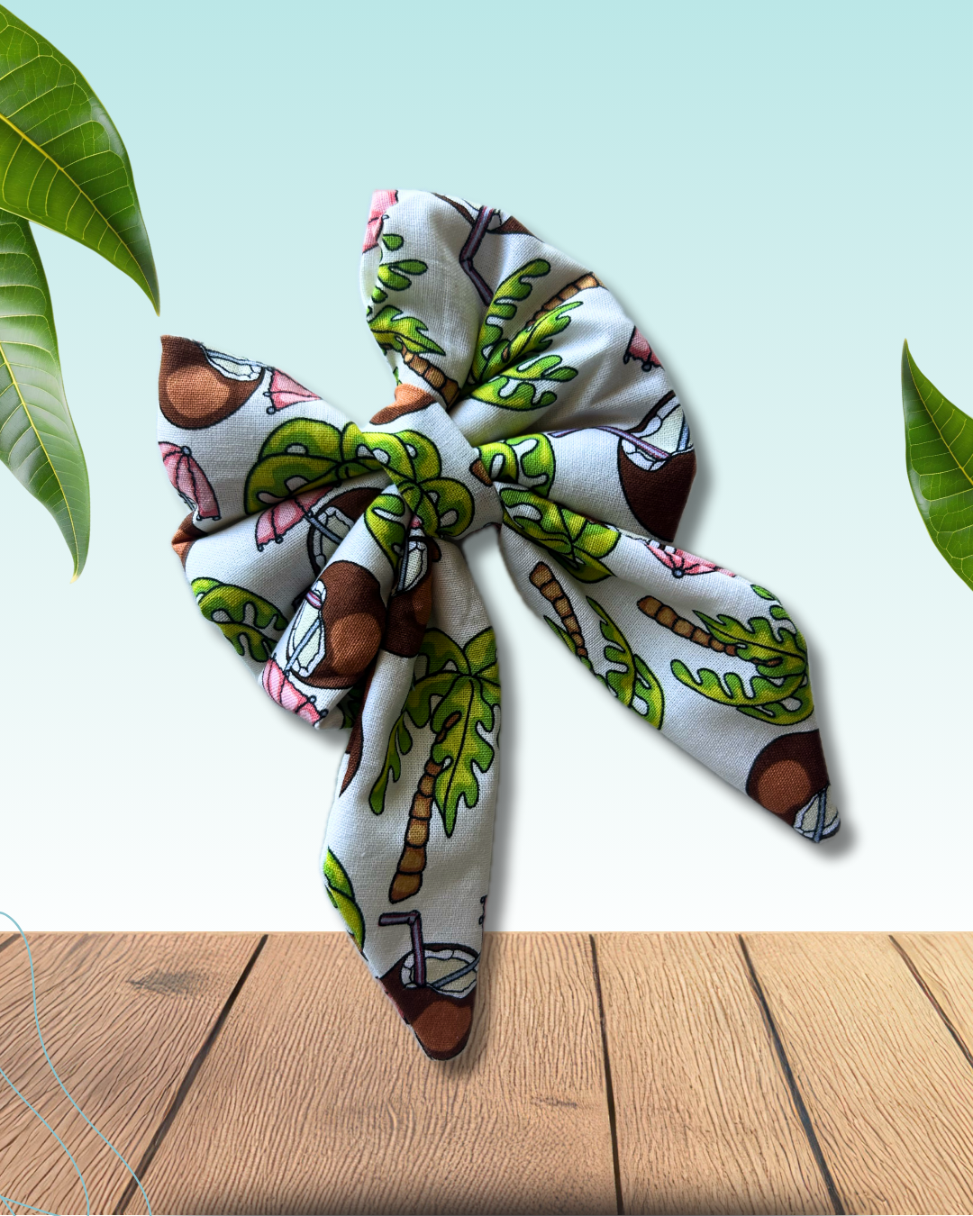 If You Like Pina Coladas Slip Over the Collar Sailor Bow