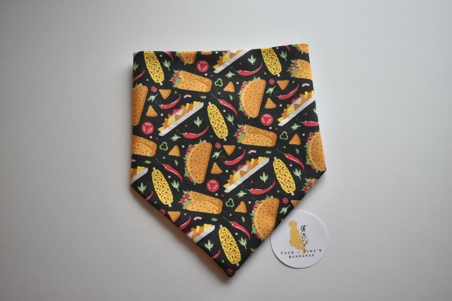 Girl Dinner Slip Over the Collar Bandana