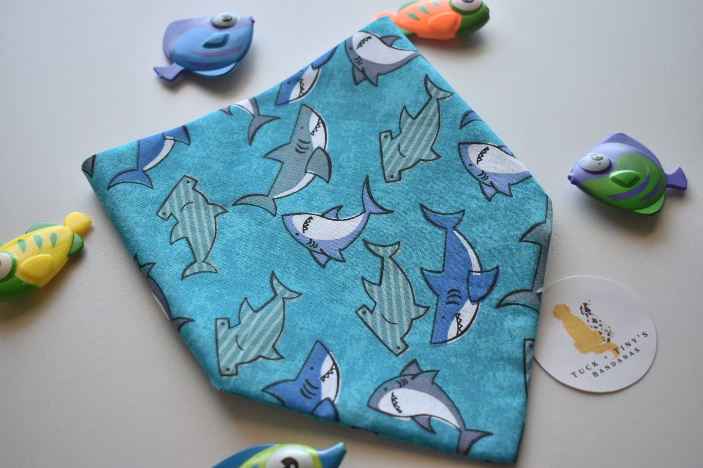 Fish Are Friends Slip Over the Collar Bandana