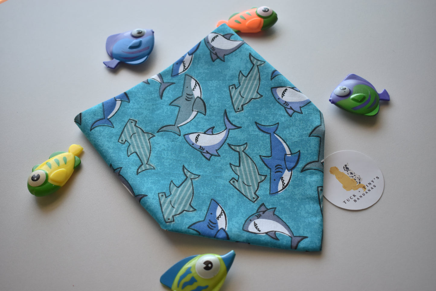 Fish Are Friends Slip Over the Collar Bandana