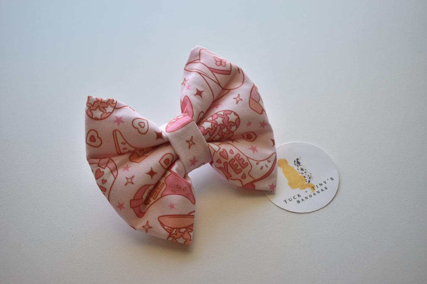 Let's Go Girls Slip Over the Collar Bow tie