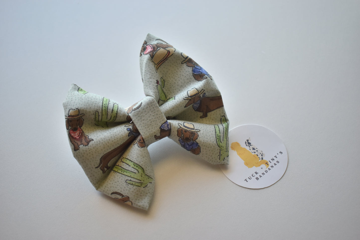 Should've Been a Cowboy Slip Over the Collar Bow tie