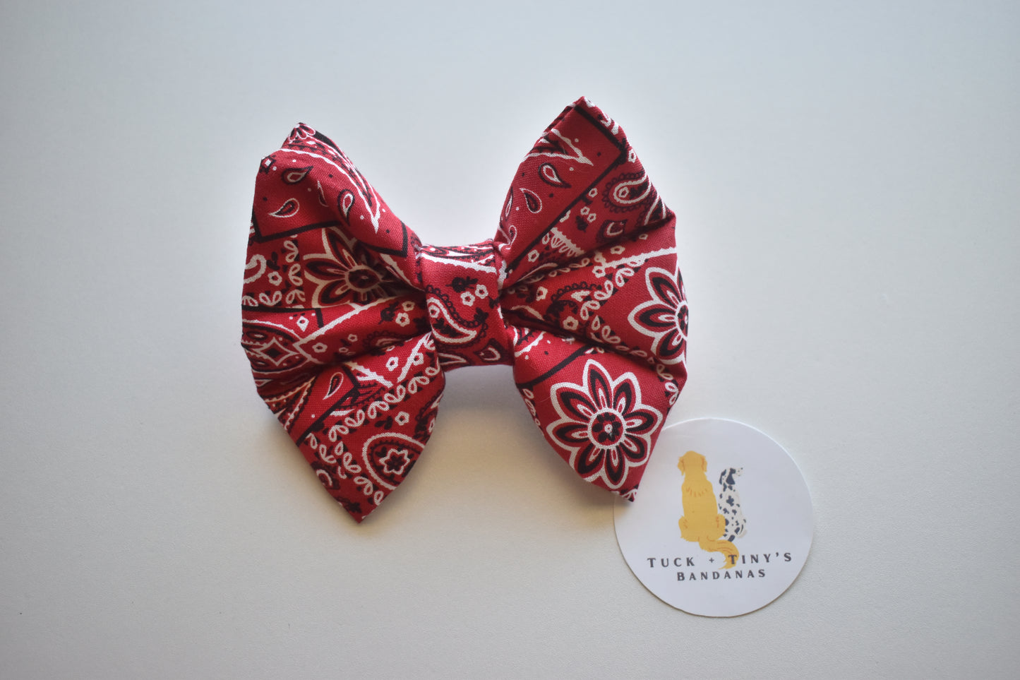Red Dirt Road Slip Over the Collar Bow tie