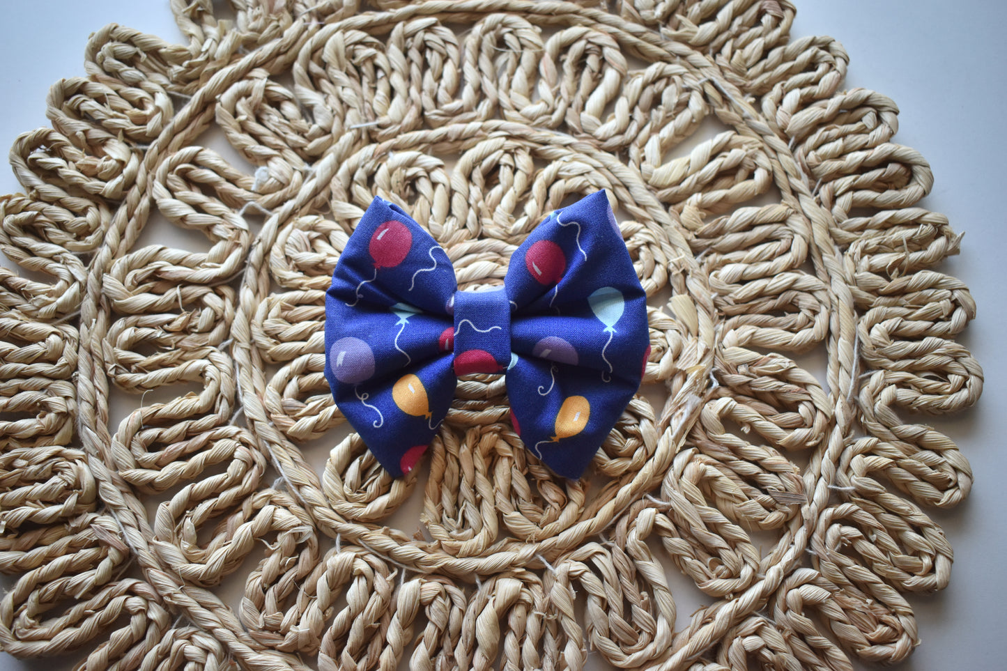 Pop the Balloons Slip Over the Collar Bow Tie