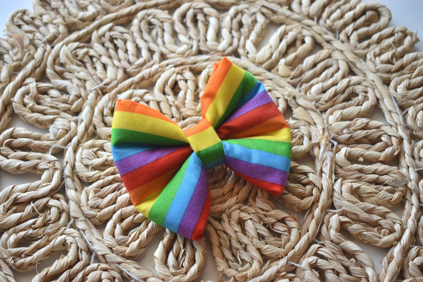 Pride Slip Over the Collar Bow Tie