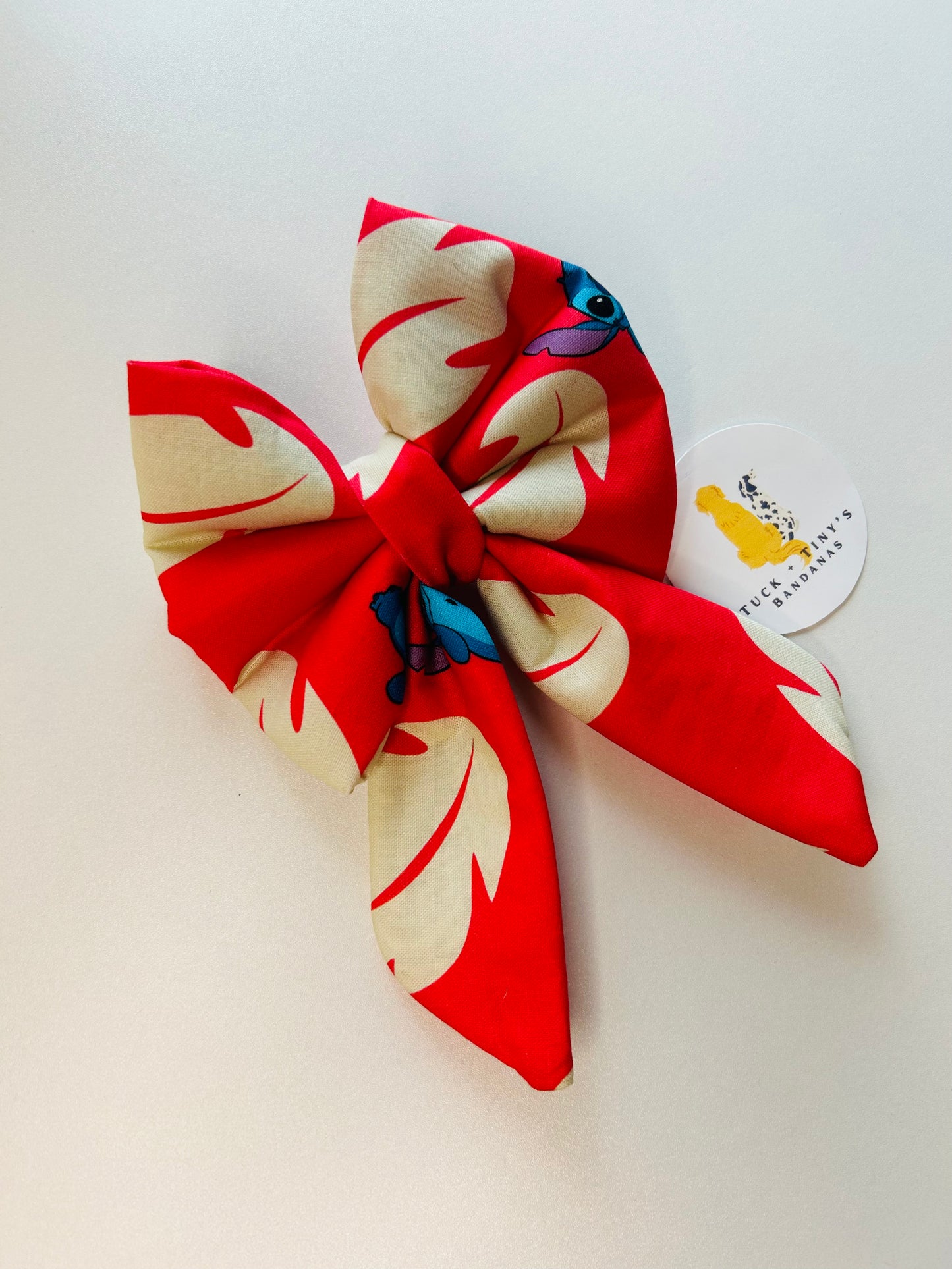 Hawaiian Roller Coaster Slip Slip Over the Collar Sailor Bow