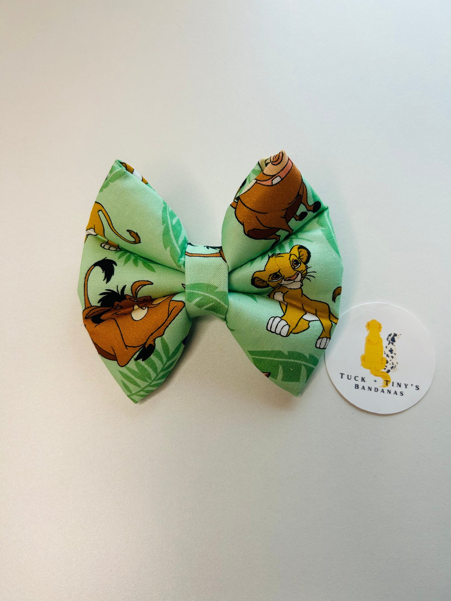 Hakuna Matata Slip Over the Collar Bow Tie