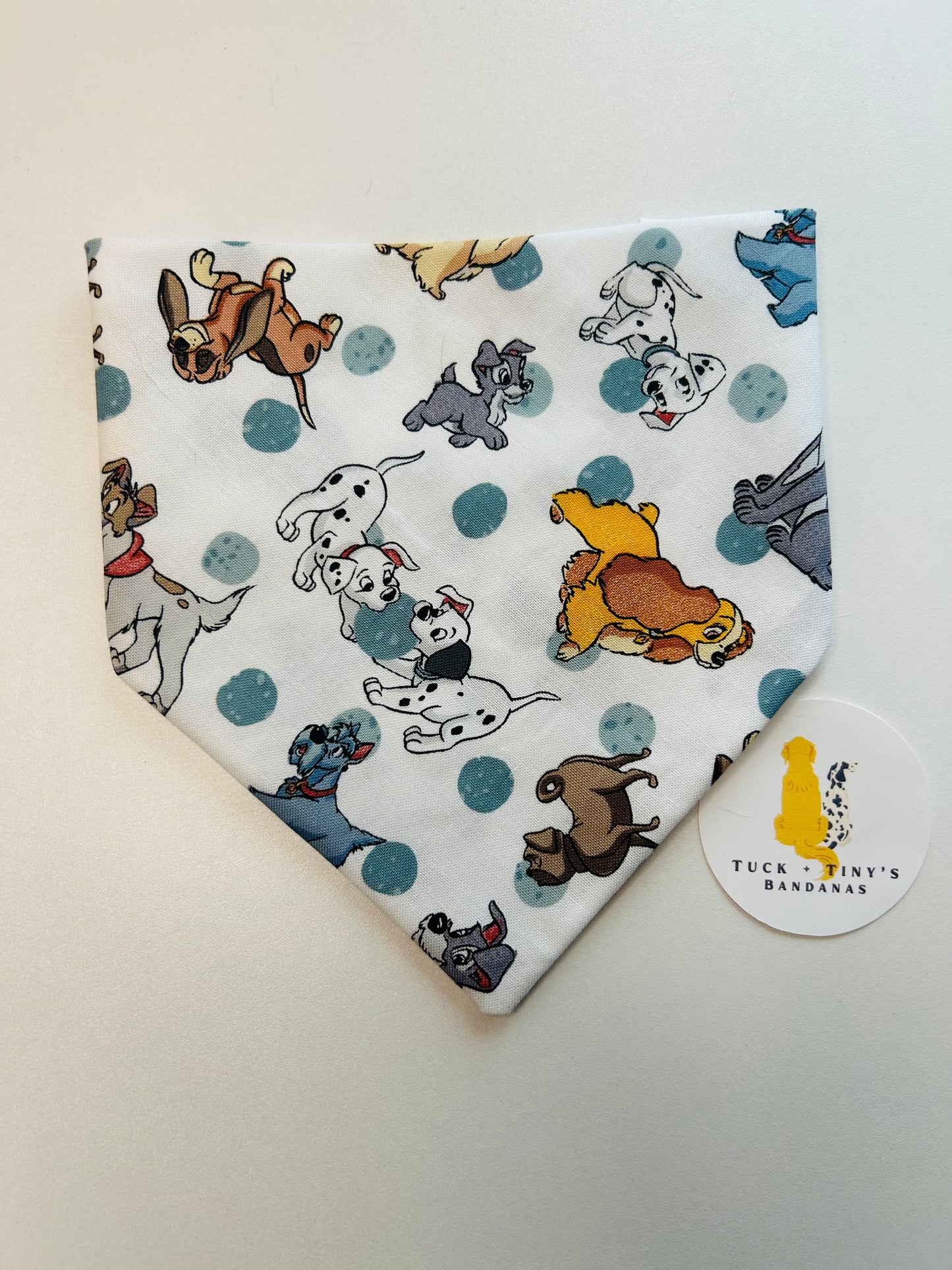 Disney Dogs Slip Over the Collar Bandana