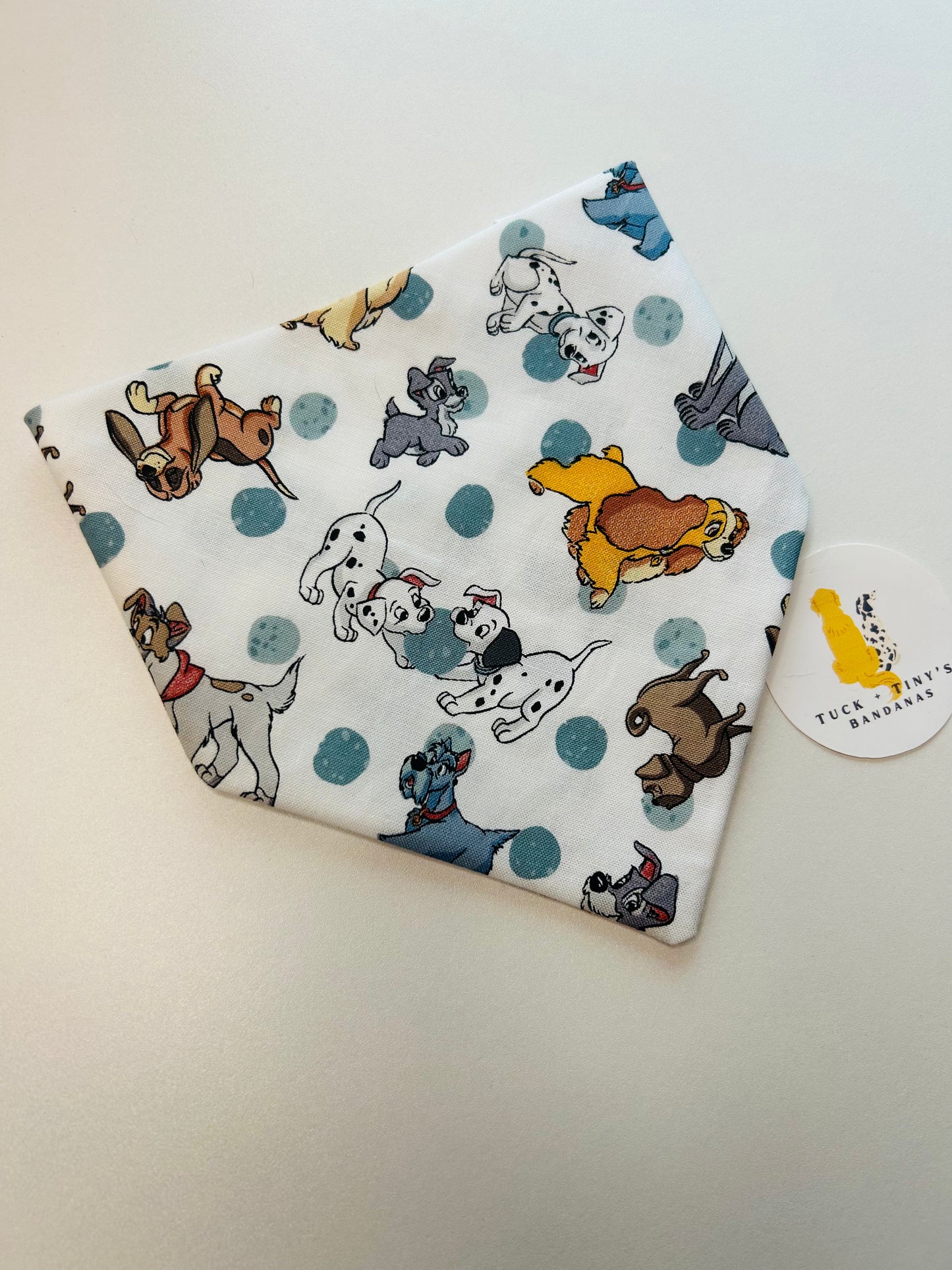 Disney Dogs Slip Over the Collar Bandana
