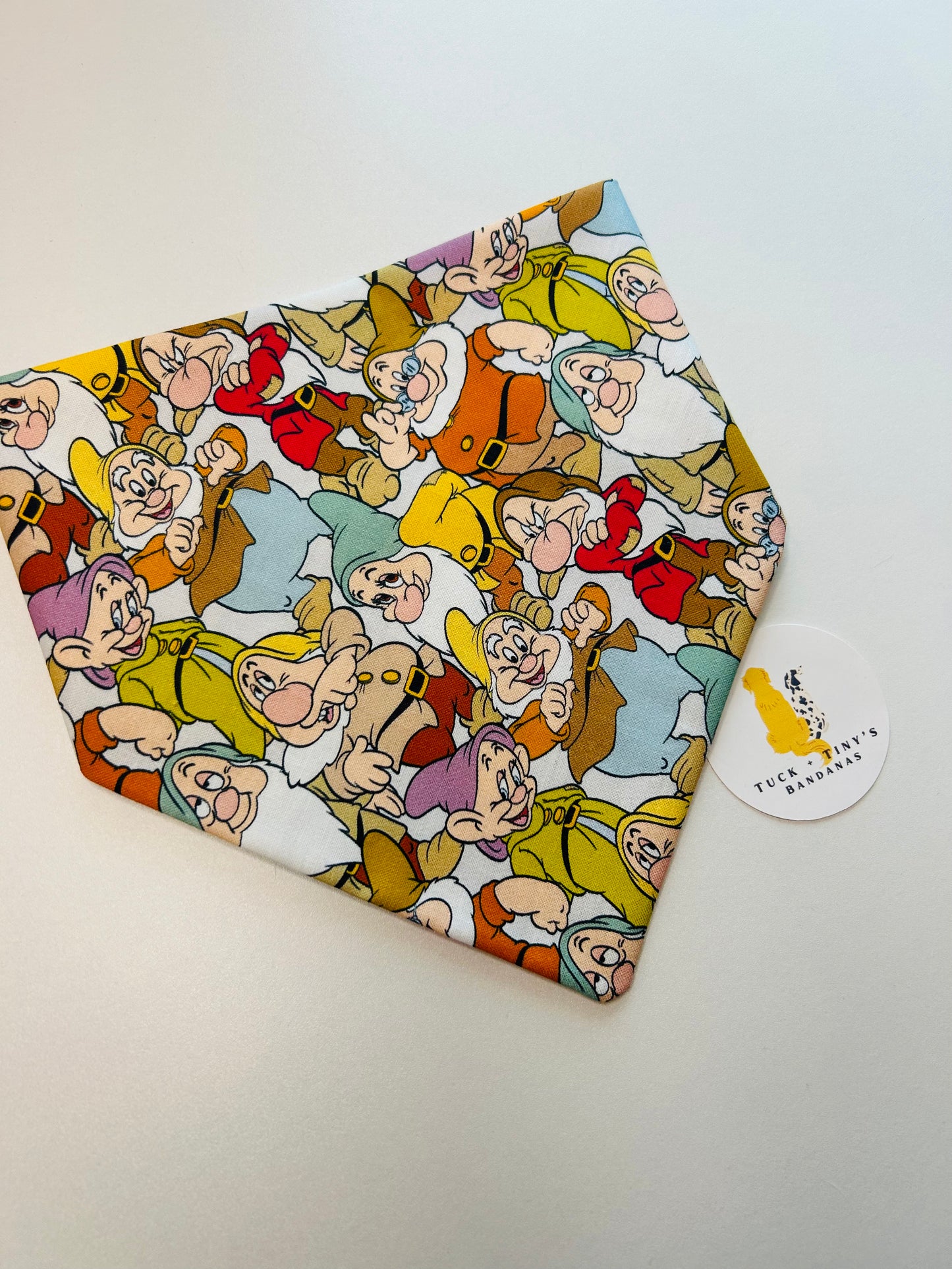 The Seven Dwarfs Slip Over the Collar Bandana