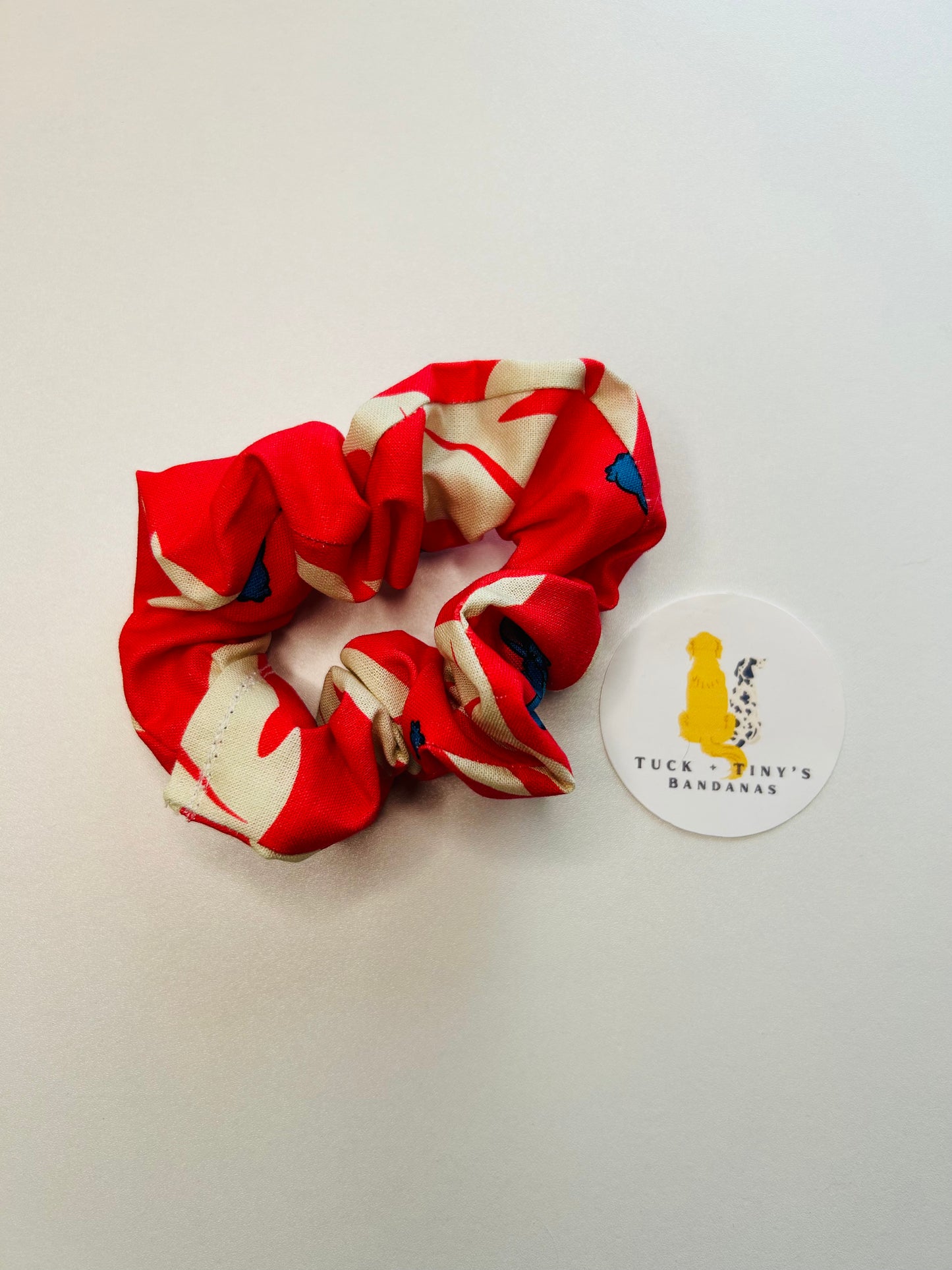 Hawaiian Roller Coaster Ride Scrunchie
