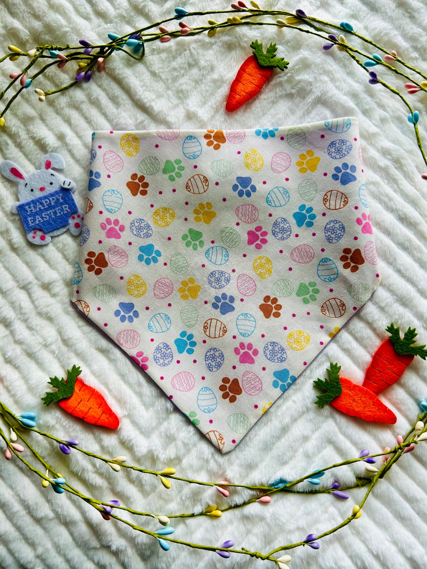 A Little Egg-stra Scrunchie Bandana