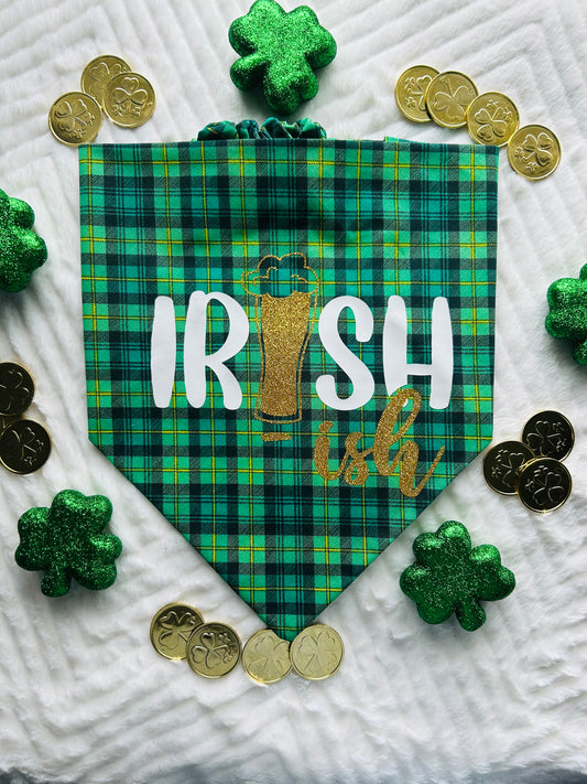 Irish-Ish Scrunchie Bandana