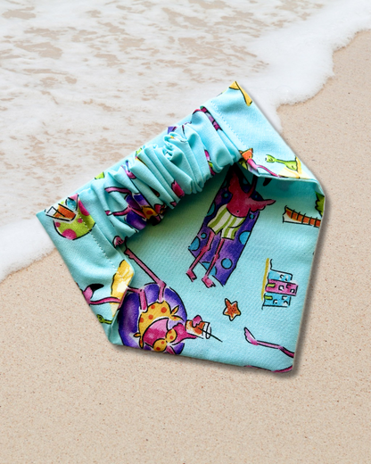Float Your Worries Away Scrunchie Bandana
