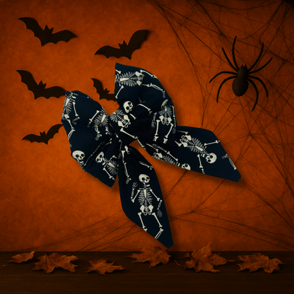 Bone To Be Wild Slip Over the Collar Sailor Bow