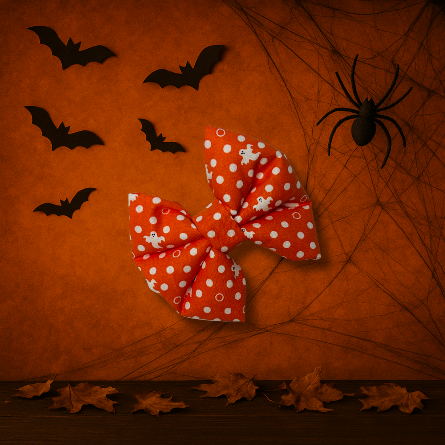 Too Cute To Spook Slip Over the Collar Bow Tie
