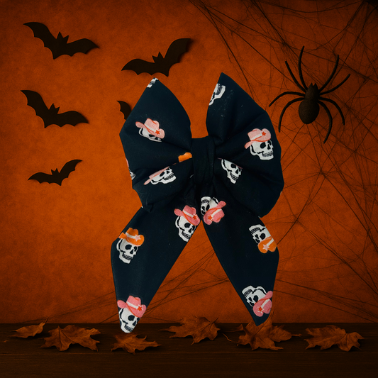 Let’s Go Ghouls Slip Over the Collar Sailor Bow