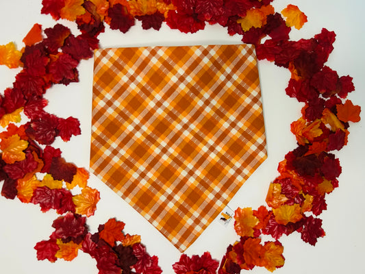 Cute as Pumpkin Pie Scrunchie Bandana