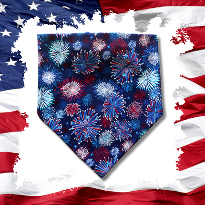 God Bless America Scrunchie Bandana