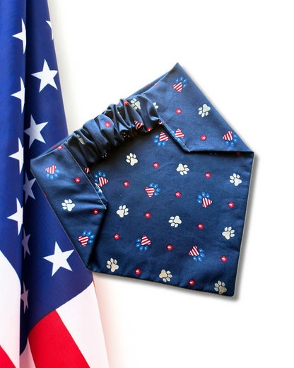 Pawty in the USA  Scrunchie Bandana
