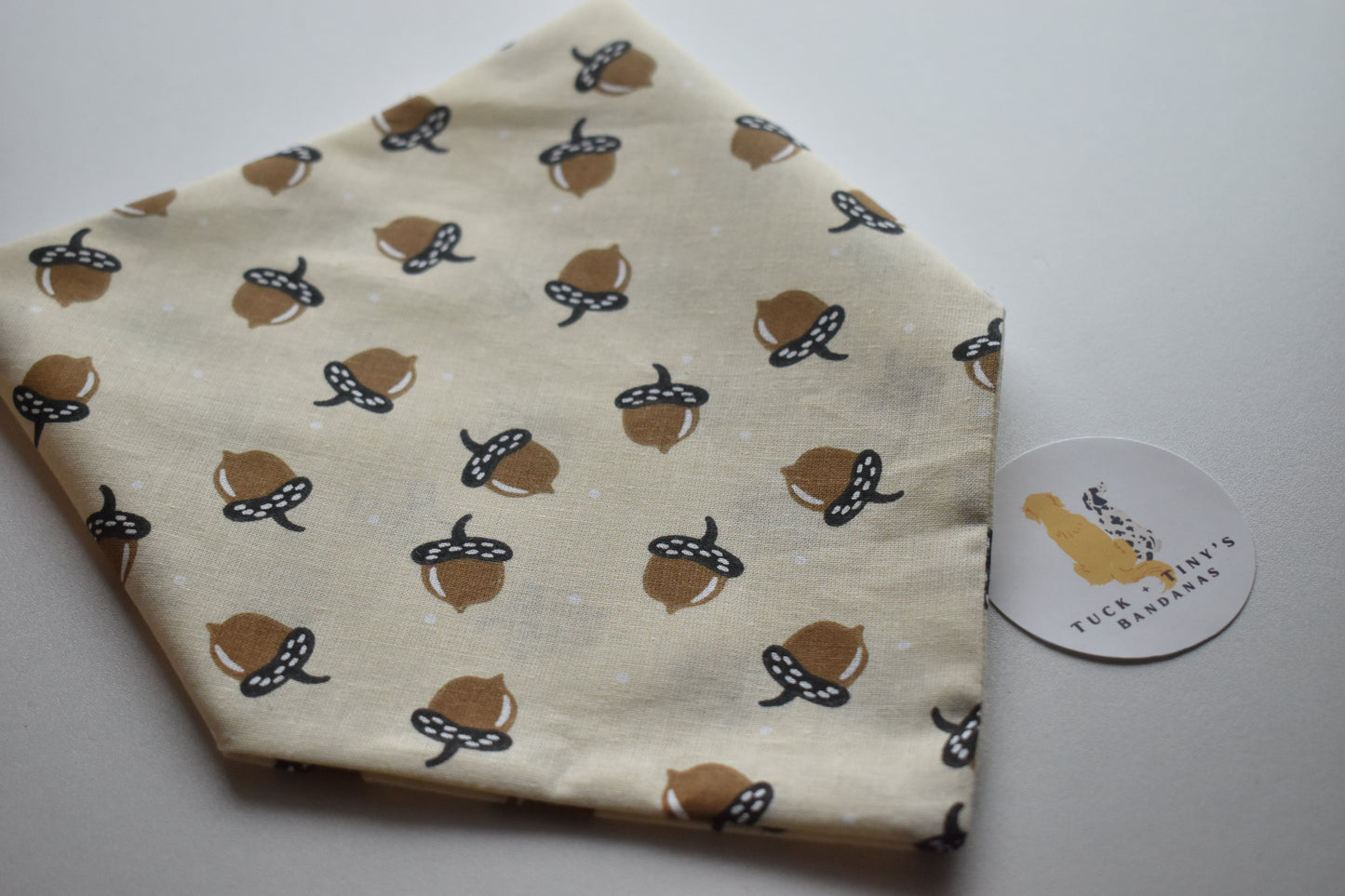 SQUIRREL! Slip Over the Collar Bandana
