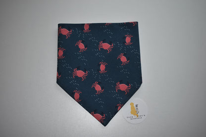 Feelin' Crabby Slip Over the Collar Bandana