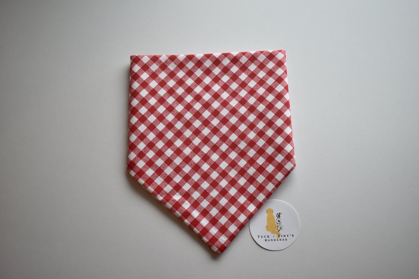 Picnic Table Slip Over the Collar Bandana