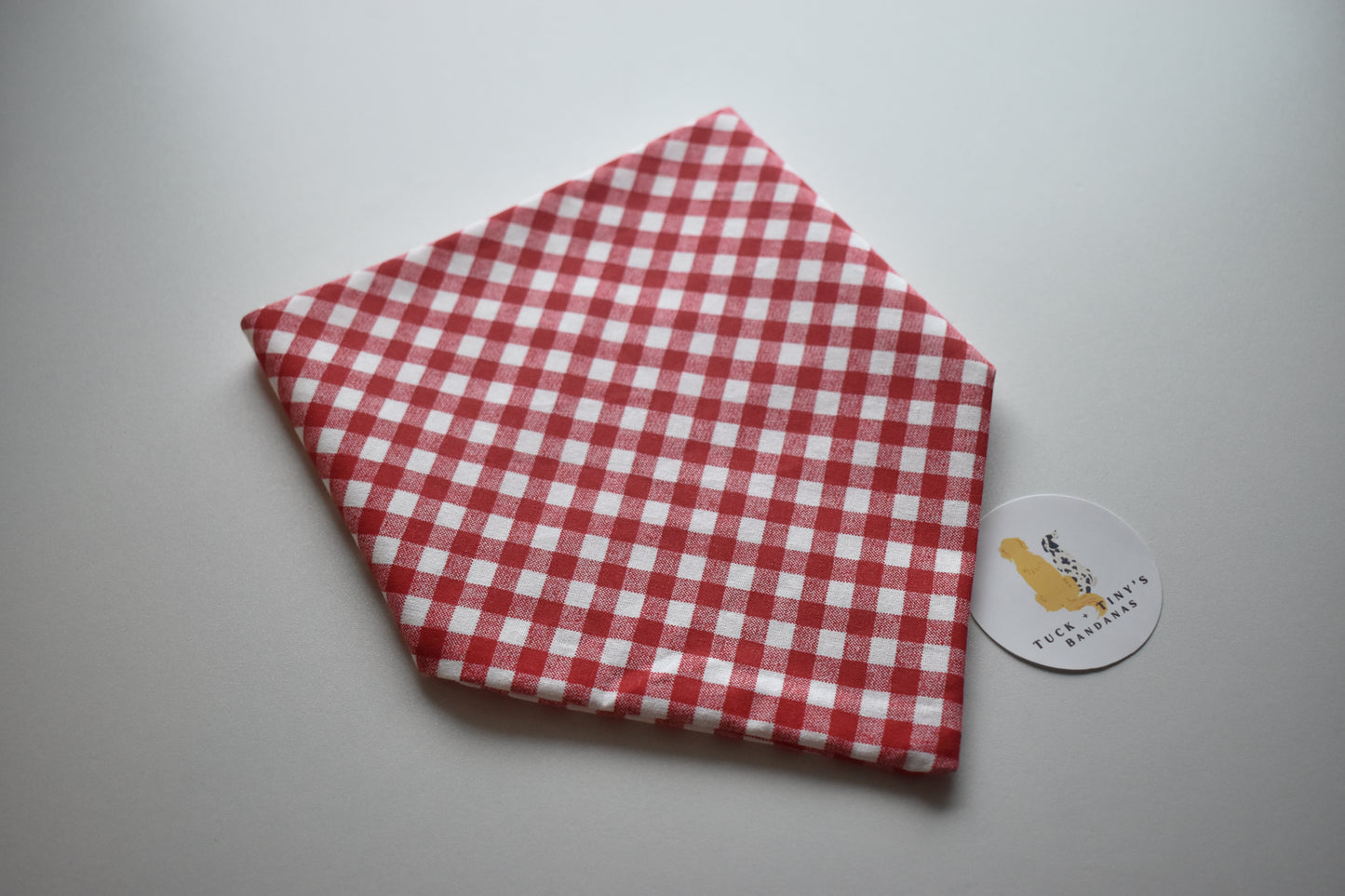 Picnic Table Slip Over the Collar Bandana