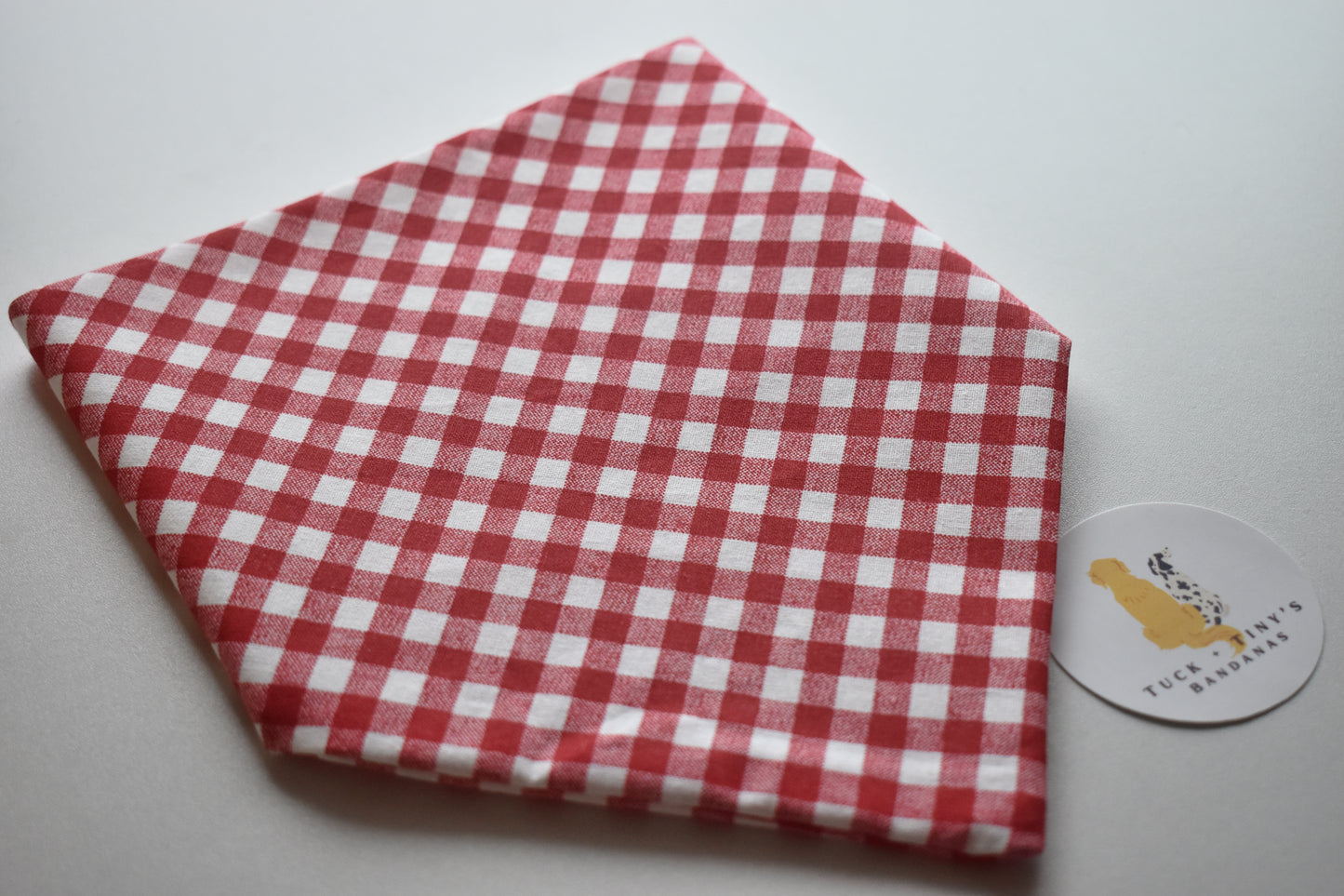 Picnic Table Slip Over the Collar Bandana