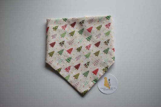 Oh Christmas Tree Slip Over the Collar Bandana