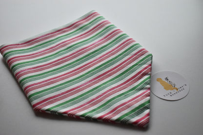 Candy Cane Cutie Slip Over The Collar Bandana