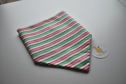 Candy Cane Cutie Slip Over The Collar Bandana