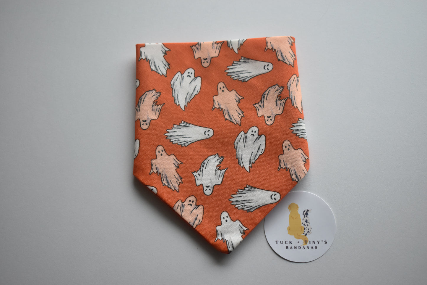 Ghostly Cute Slip Over the Collar Bandana