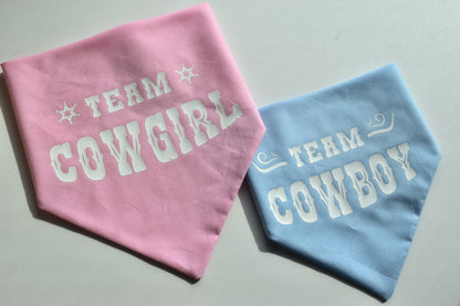 Team Cowboy/Cowgirl Slip Over the Collar Bandana