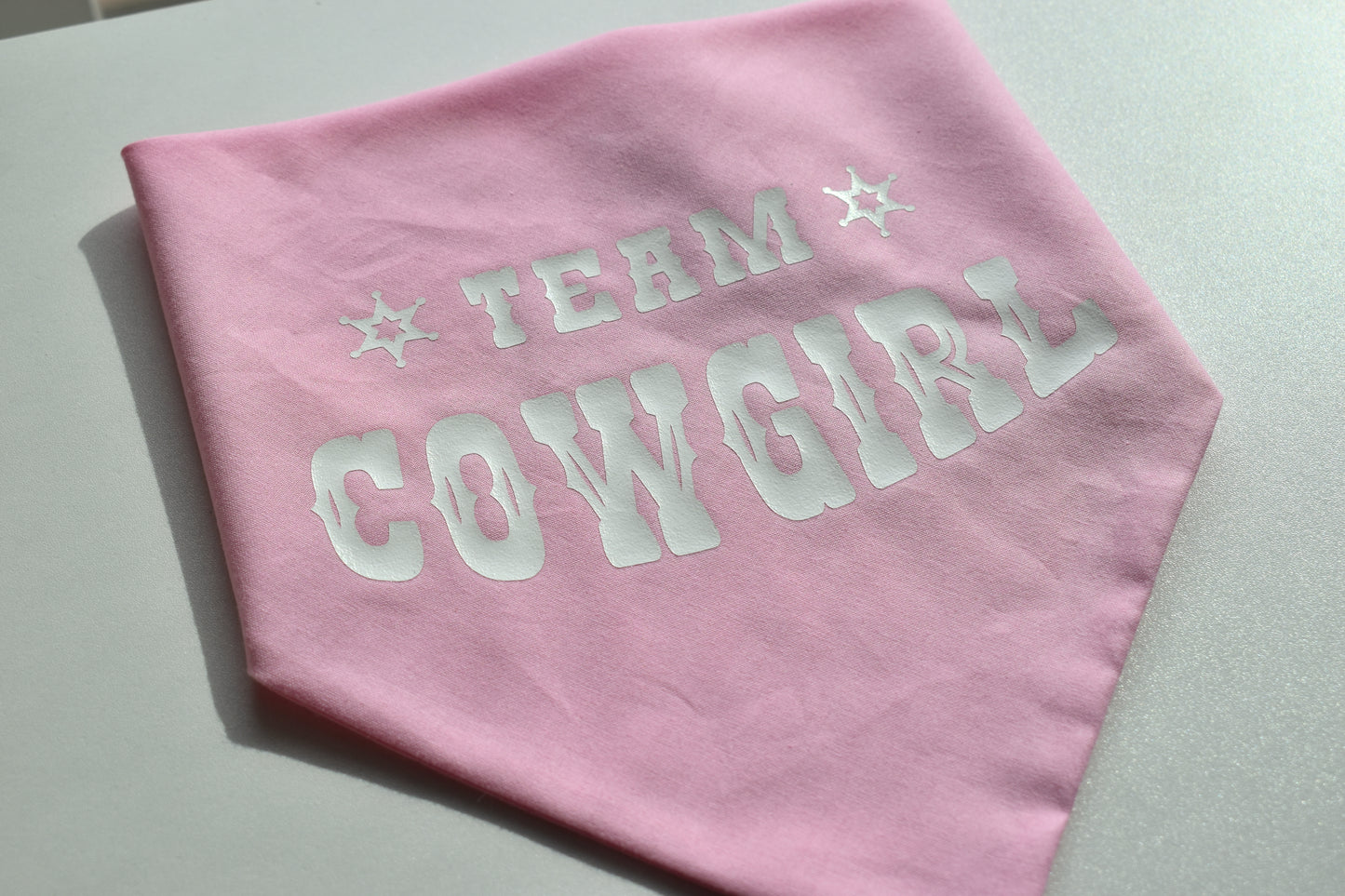 Team Cowboy/Cowgirl Slip Over the Collar Bandana