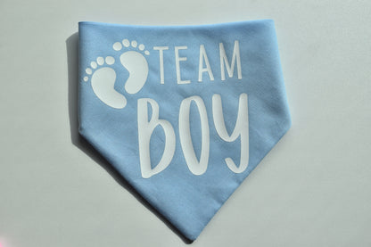 Team Girl/Boy Slip Over the Collar Bandana