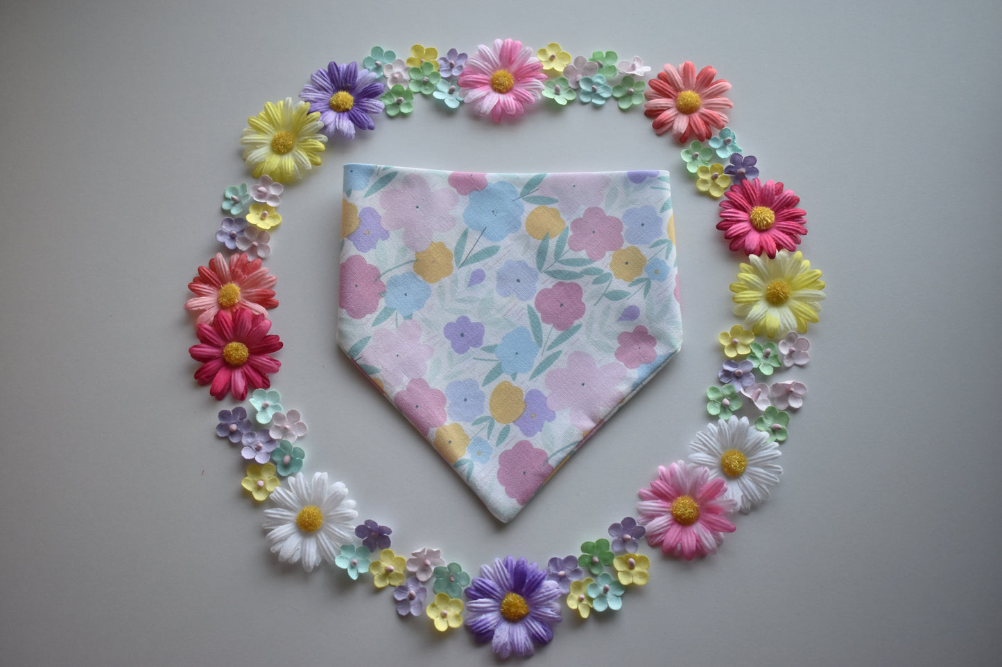 Bloomin' Blossoms Slip Over the Collar Bandana