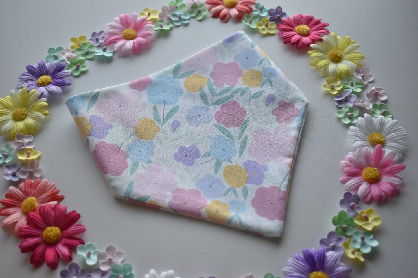 Bloomin' Blossoms Slip Over the Collar Bandana