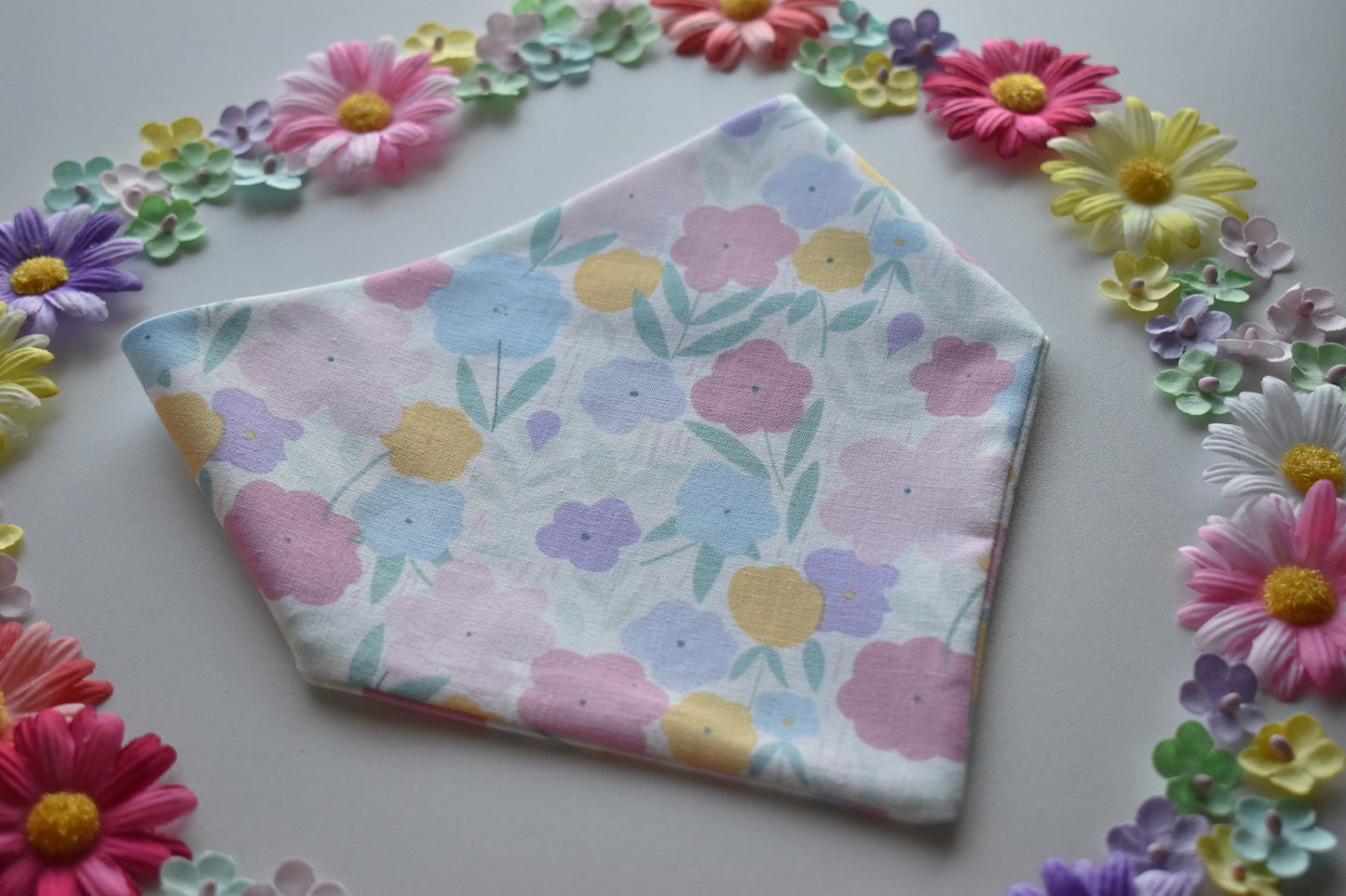 Bloomin' Blossoms Slip Over the Collar Bandana