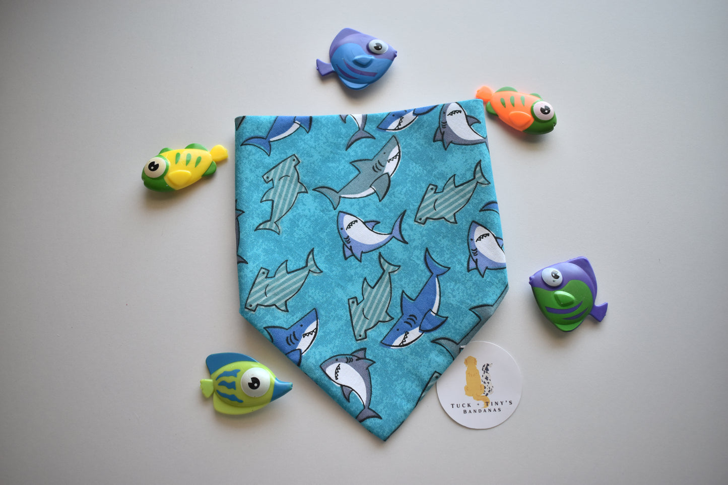 Fish Are Friends Slip Over the Collar Bandana