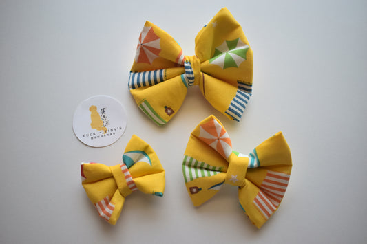 Fun In The Sun Slip Over the Collar Bowtie