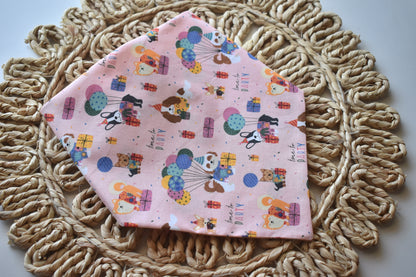 It's Pawty Time Scrunchie Bandana