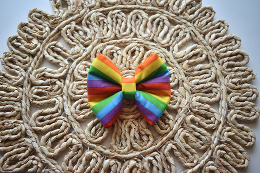 Pride Slip Over the Collar Bow Tie
