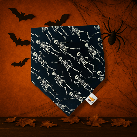 Bone To Be Wild Scrunchie Bandana