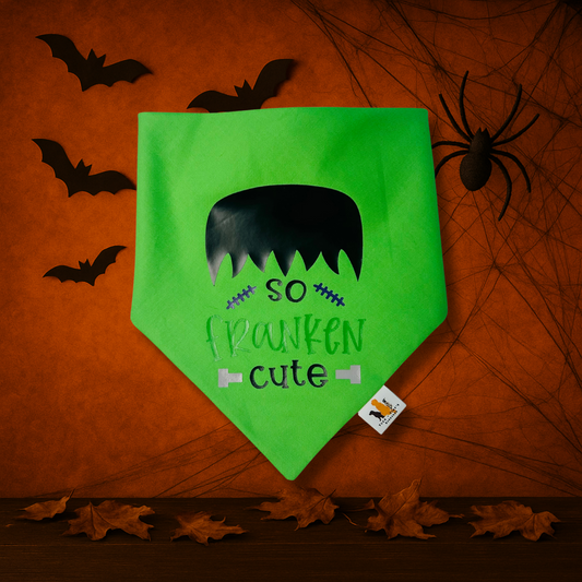 So Franken Cute Scrunchie Bandana