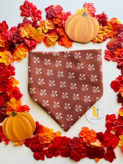 Autumn Girl Slip Over the Collar Bandana