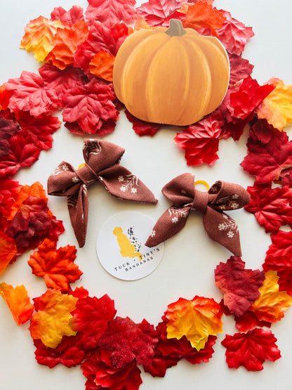 Autumn Girl Ear Bows