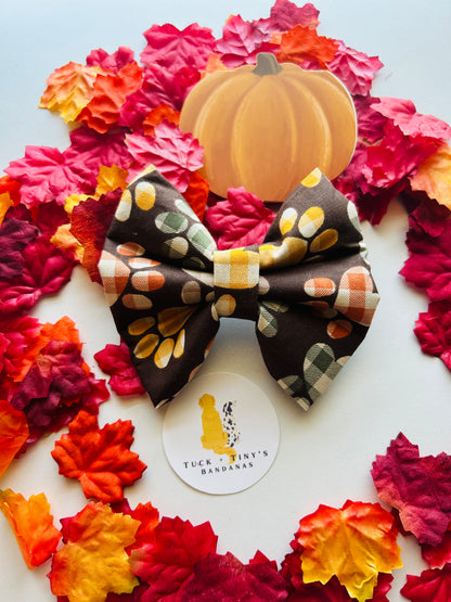 It's Fall Y'all Slip Over the Collar Bow Tie